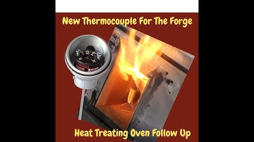 New Thermpocouple | Knife Heat Treating Oven Follow Up | Perth Custom Knife Maker