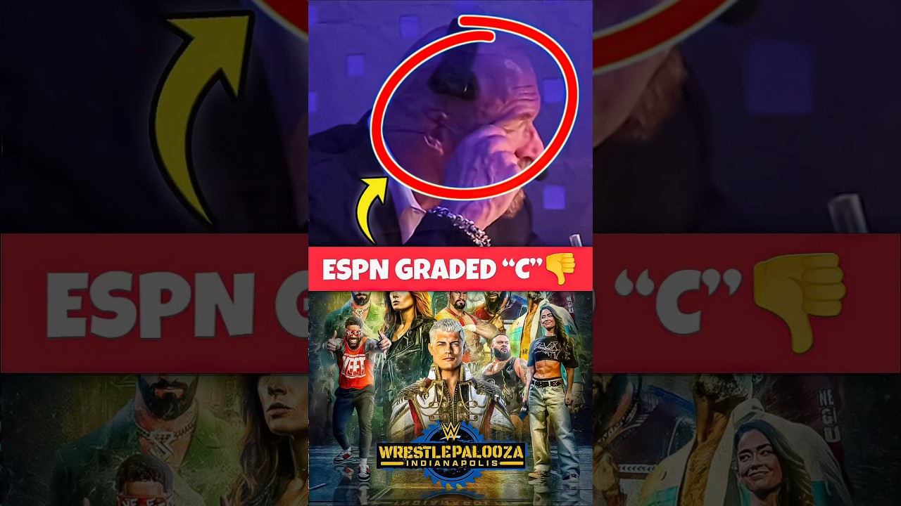 SHOCKING ESPN Grade EXPOSES WWE WrestlePalooza as a Major Letdown!😱
