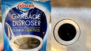 Clean With Me! Glisten Garbage Disposer Cleaner Initial Use & Demo