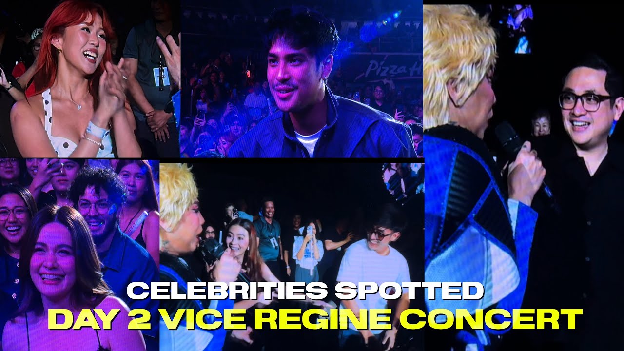 DAY 2 VICE-REGINE CONCERT BINI MALOI, DONNY, BEA ALONZO SPOTTED 