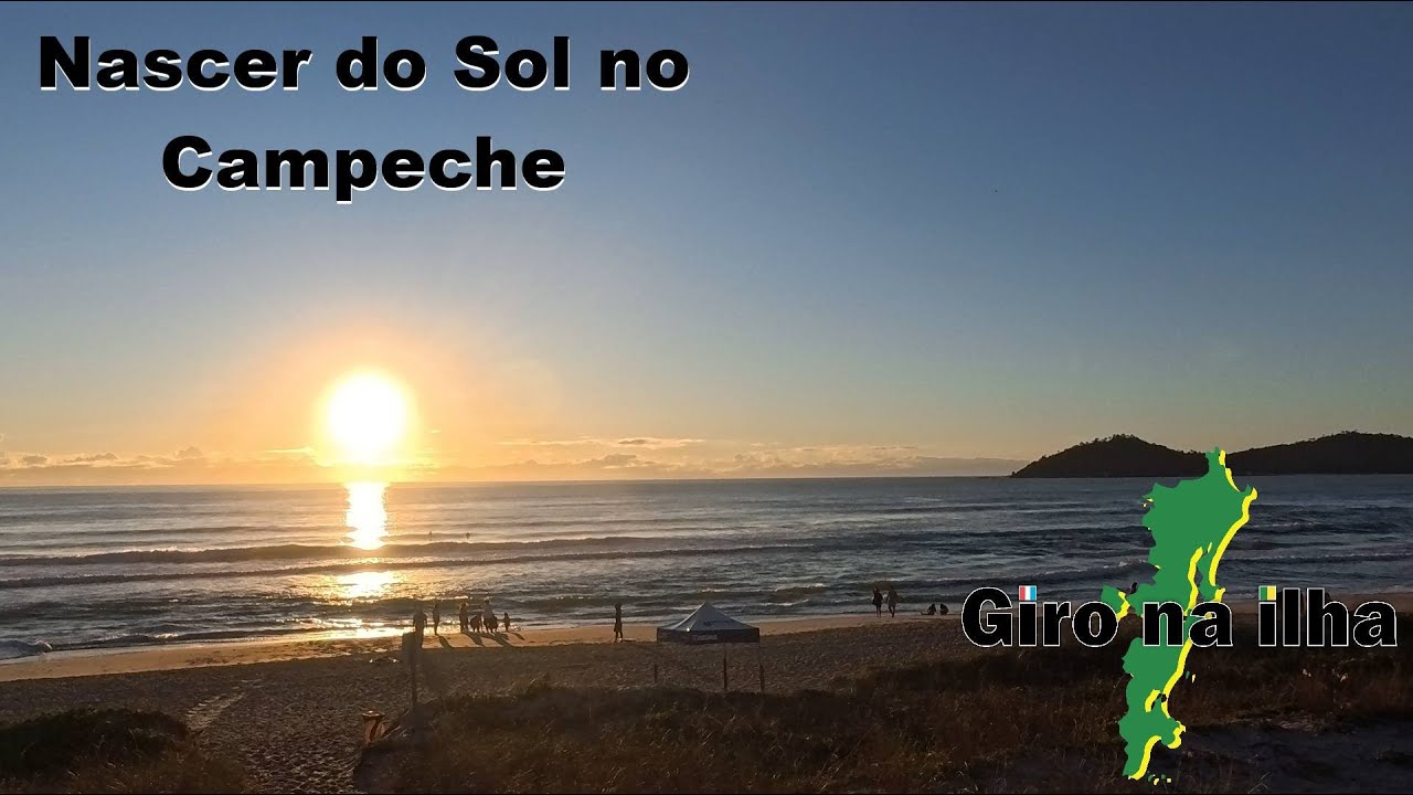 Nascer do Sol no Campeche, Florianópolis, SC