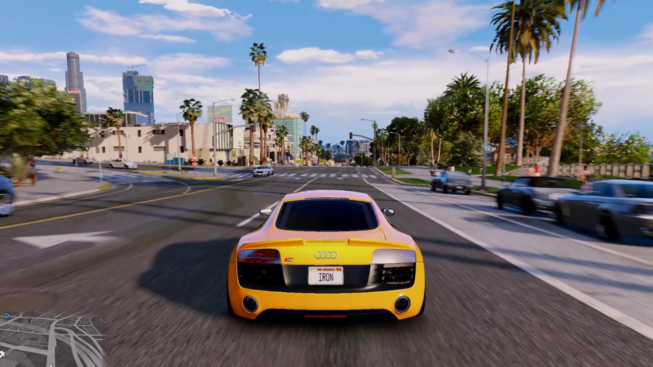 gta 5 redux vs make visuals great again