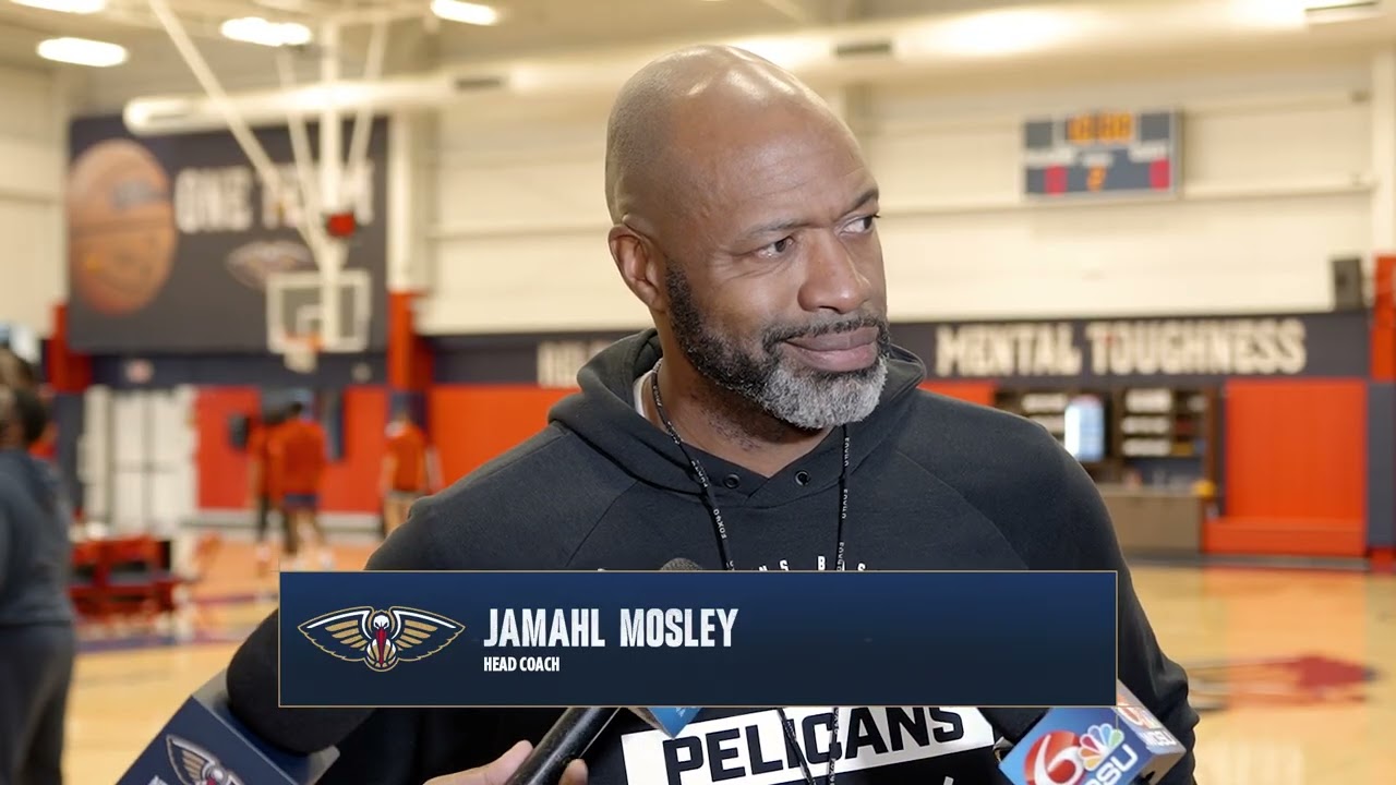 Jamahl Mosley on 3-point shooting, competition | Pelicans Preseason 2026