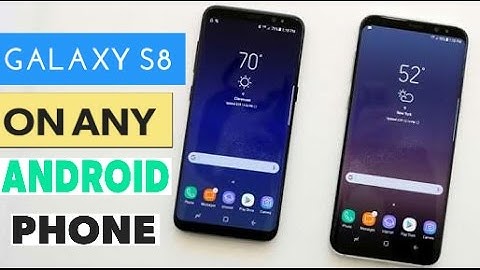 Make your android look exactly like S8.In hindi