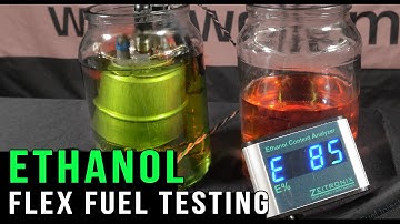E85 flex fuel sensor testing