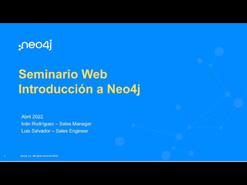 Introducción a Neo4j - 2022