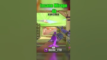Insane Mirage 4K #cs2 #counterstrike2 #counterstrike