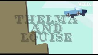 Thelma And Louise Interactive Poster - Interactive Video Week 2