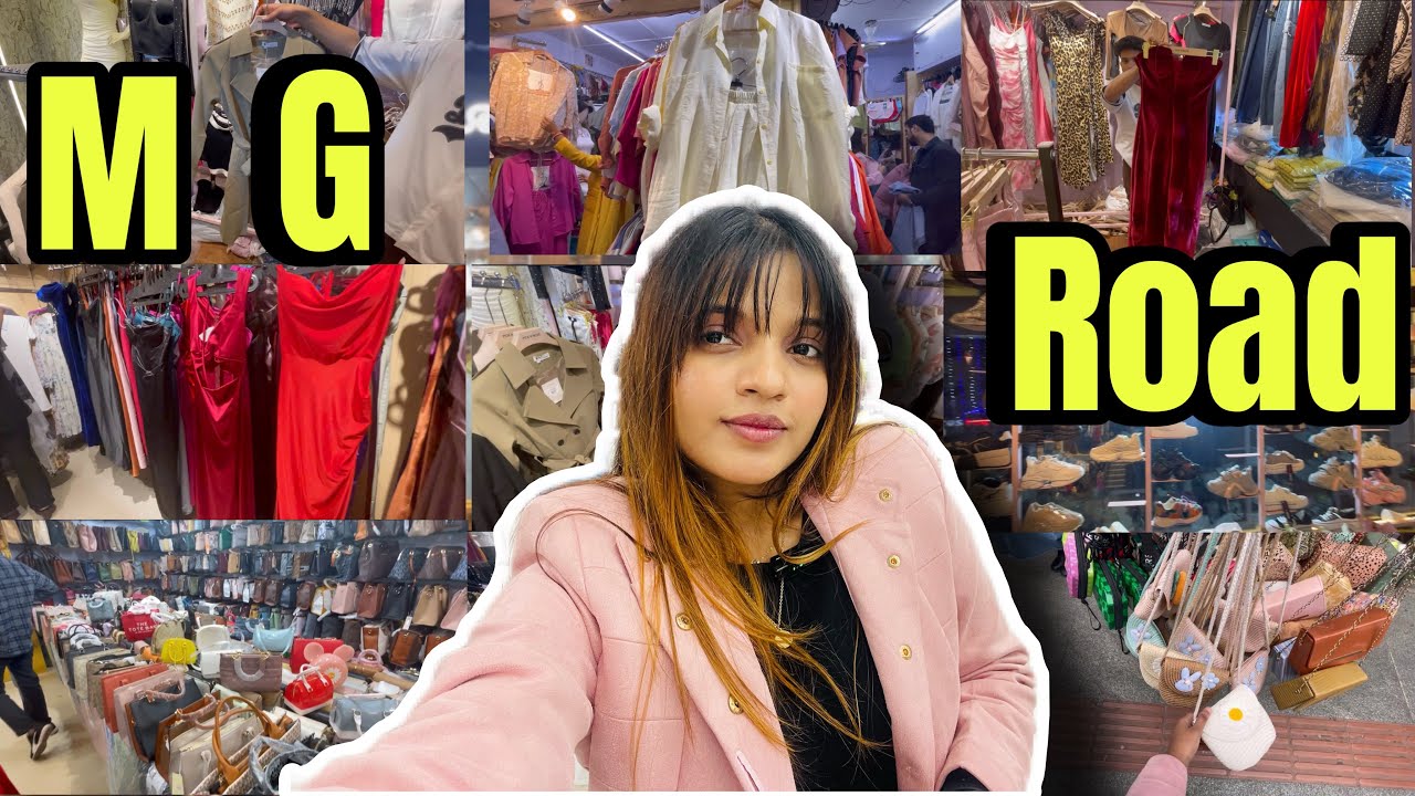 MG Road Night Life 😱 And Shopping Street 🤩 famous Tibetan Shopping Center Bangalore