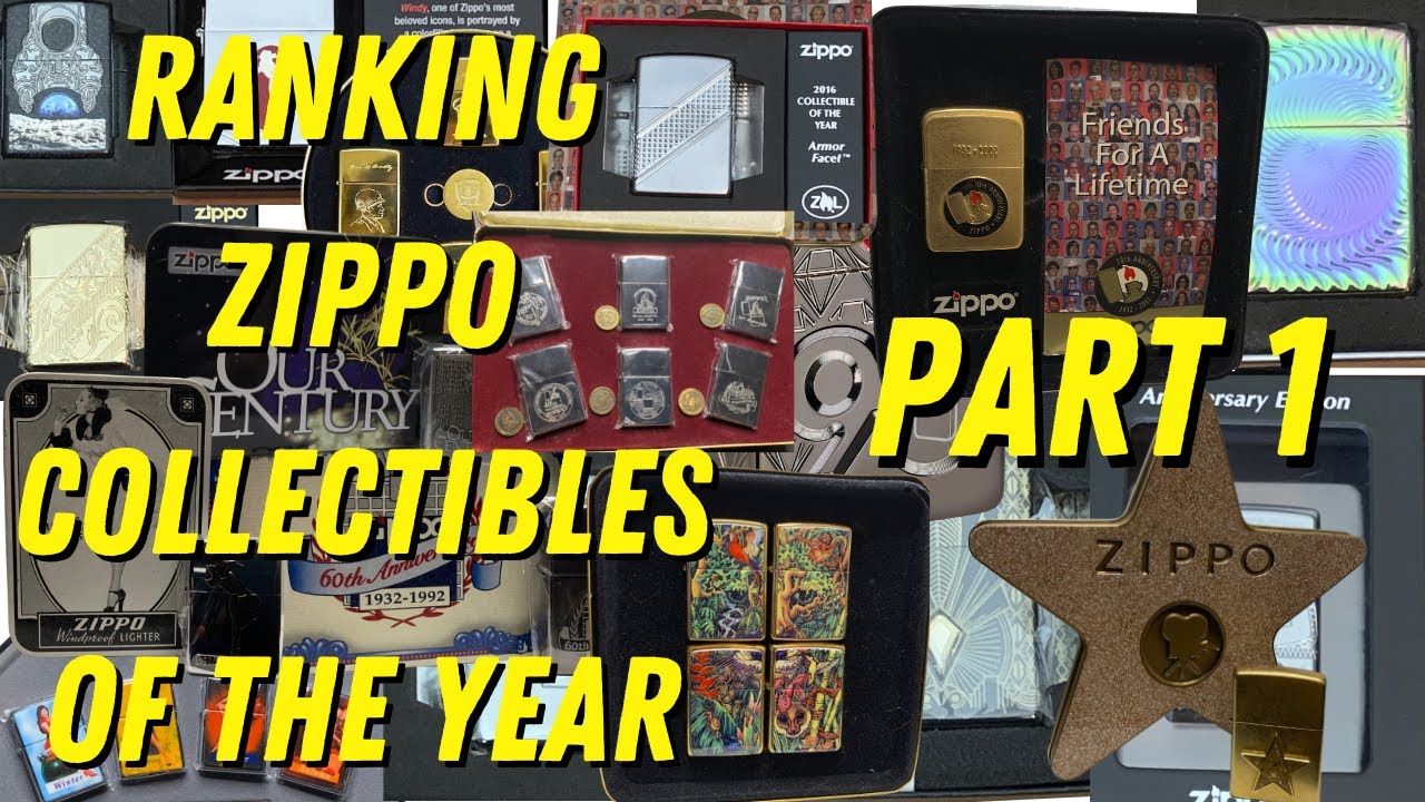 Ranking Zippo Collectibles of the Year Worst to Best Part 1. - YouTube