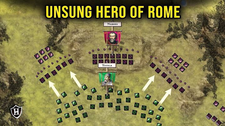 Justinian's final attempt to retake Italy - Battle of Taginae 552 AD - "Narses (Part 1)"