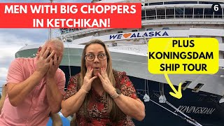 Exploring Ketchikan, Cruise Ship Tour, and Speciality Dining on Holland America Koningsdam