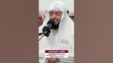 تلاوة تحبيرية للقارئ وديع اليمني #quran #وديع_اليمني #islam #قرآن