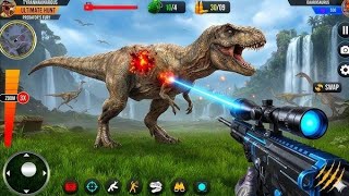Real Dinosaur Hunter Gameplay - Banduk Wala Game _ Android Gameplay #video  screenshot 1