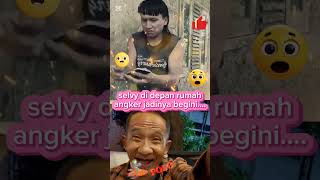 Selvy In Front Of The Old House funny funny viralngakak