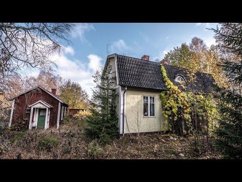 The most untouched abandoned HOUSE I&rsquo;ve found in Sweden - EVERYTHING&rsquo;S LEFT BEHIND!