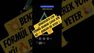 Benzerli̇kte Çok Formül Bi̇lmene Gerek Yok