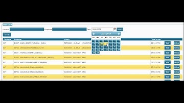 Attendance time card system.