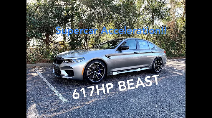2019 BMW M5 Competition POV Drive, Startup, and LOUD Revs!