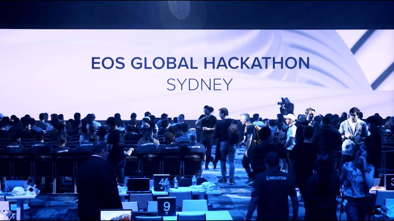 EOS Global Hackathon Sydney Recap - YouTube