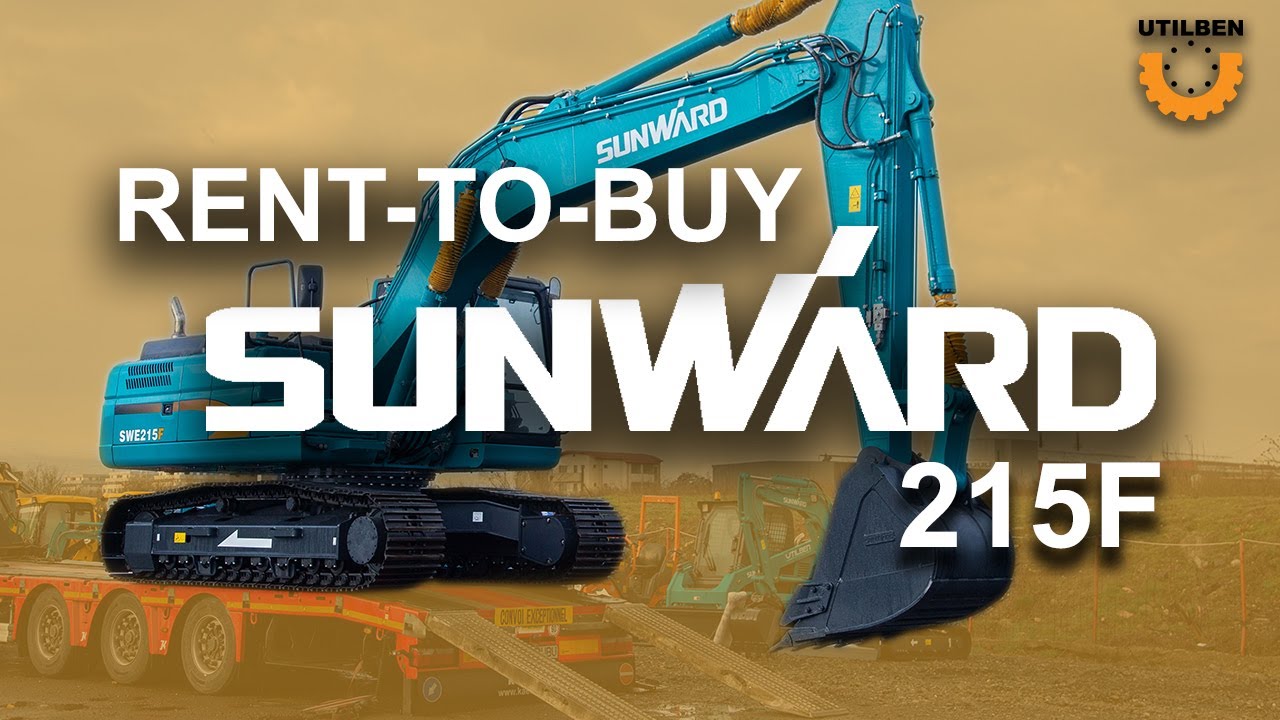 Excavator Sunward SWE 215F de închiriat
