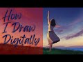 1-Hour Speed Digital Painting Timelapse | Beginner to Pro Journey