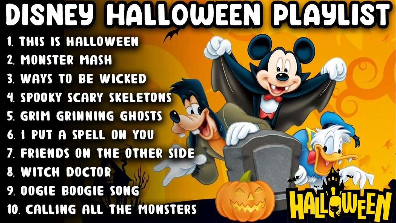 Disney Halloween Songs Playlist 2023🎃 Disney Halloween Music Mix 2023 YouTube