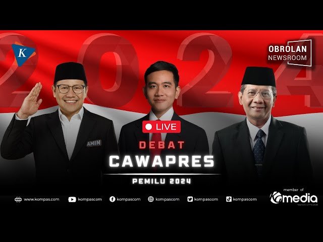 🔴LIVE - Debat Calon Wakil Presiden Pilpres 2024 class=