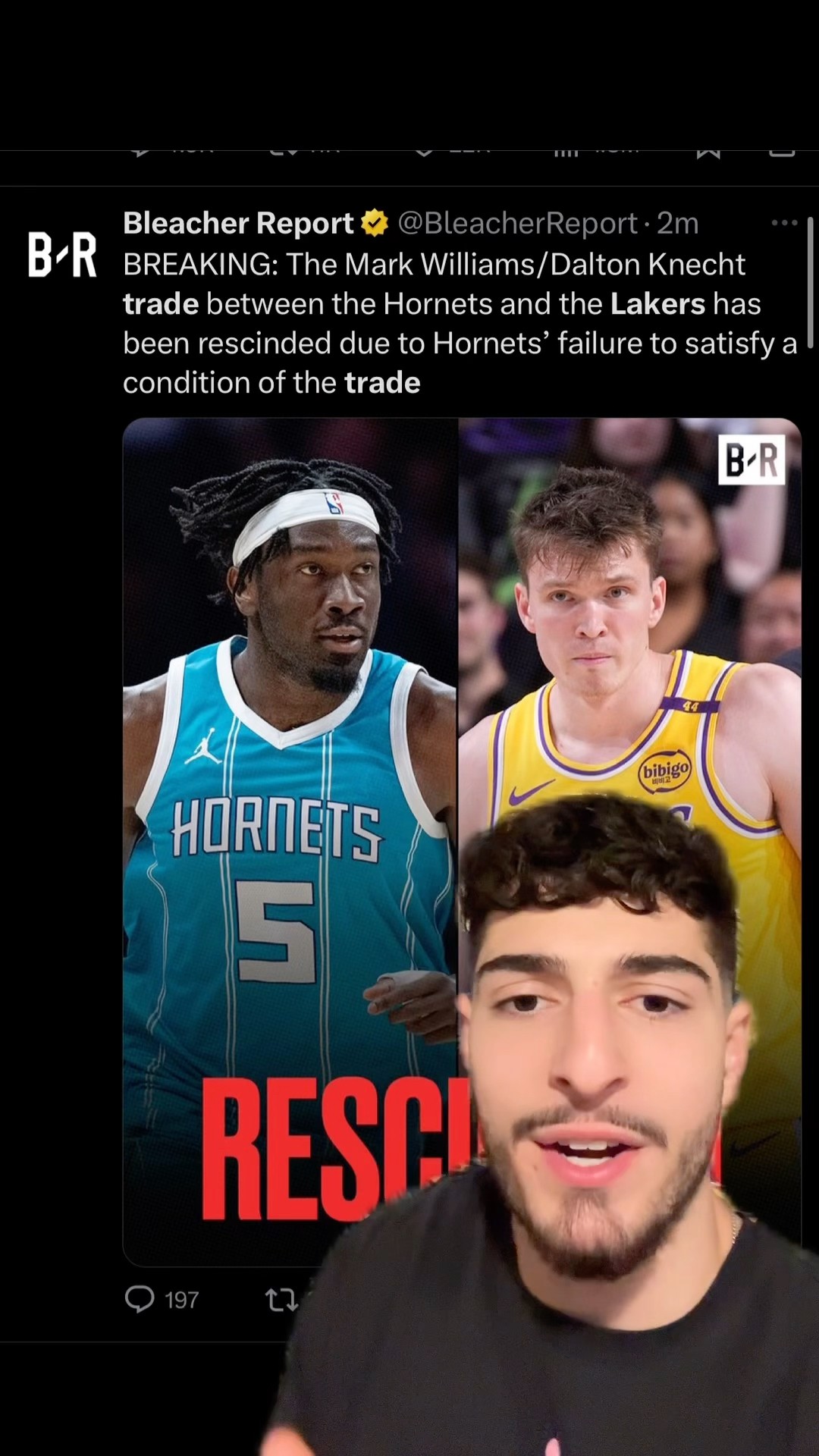 Mark Williams trade…is CANCELLED?!??? #nba #lakers #lebron #luka #trade #fexr
