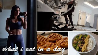 What I Eat In A Day | Healthy Meals, HIIT Cardio, Day In My Life Vlog