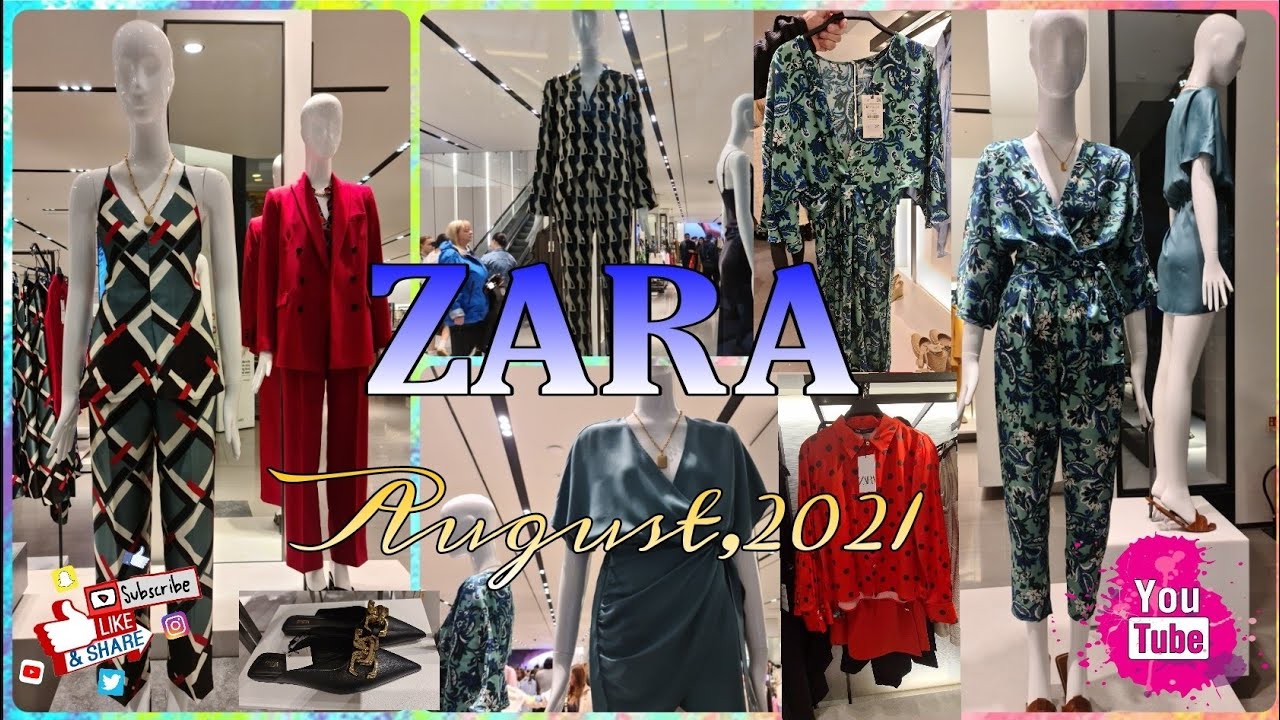 ZARA LATEST COLLECTION AUGUST 2021 | ZARA NEW COLLECTION AUG.2021