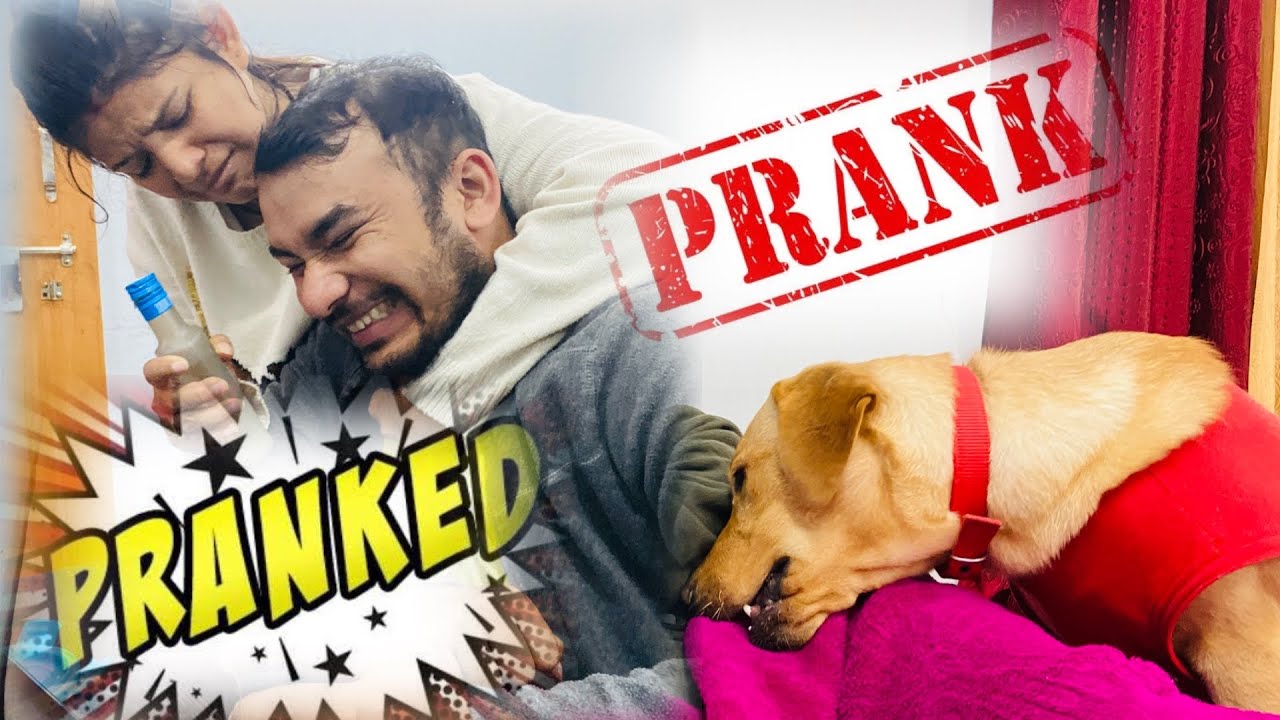 पति ने😳किया🤬खतरनाक Prank😫हॉस्पिटल में😱एडमिट करना😨है पत्नी को लगा सदमा 