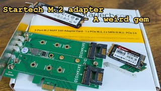 Startech M.2 adapter - A weird gem