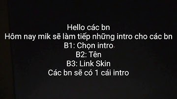 Những intro mình có thể làm giùm các bạn (Template) - Mine Imator #2