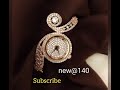 Stone studded watch designer watchessharvisri jewellery
