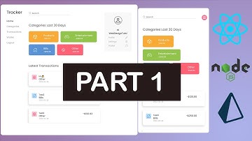 ReactJs Node Full Stack Expense Tracker App (Build & Deploy) With Postgres & Prisma (Part1)