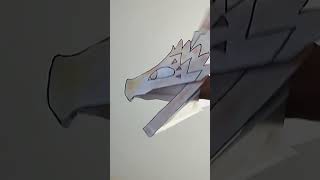 poke dance but with dragon puppet//#trend //#paperdragon