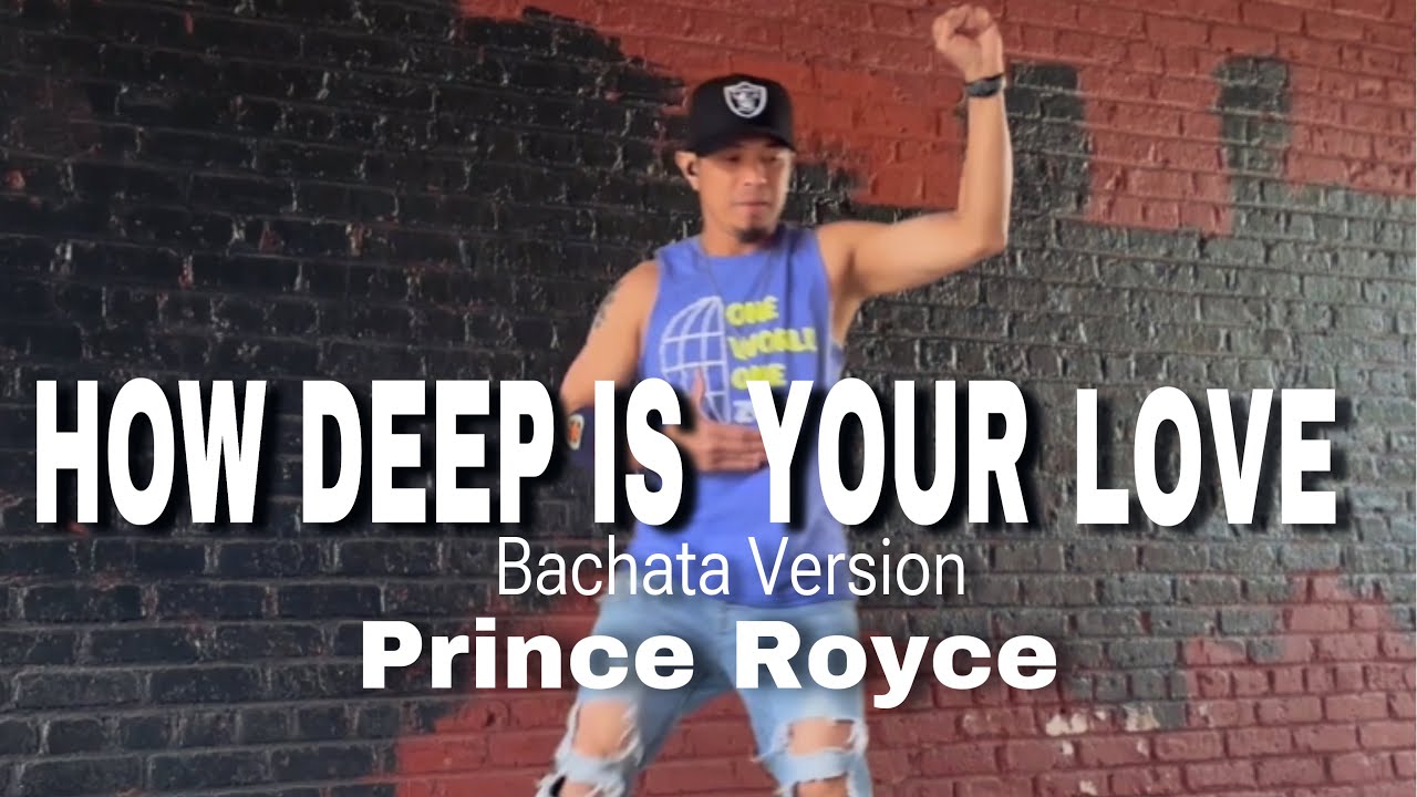 HOW DEEP IS YOUR LOVE | Prince Royce | Bachata Version | ZUMBA | By: ZIN JOEL HOW DEEP IS YOUR LOVE | Prince Royce | Bachata Version | ZUMBA | By: ZIN JOEL