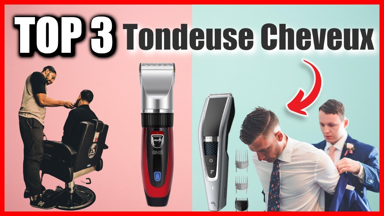 TOP 3 : MEILLEUR TONDEUSE A CHEVEUX 2023 - YouTube