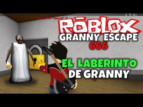 El Laberinto De Granny Roblox Granny Escape 666 Youtube - el escape más difícil de granny roblox granny r15