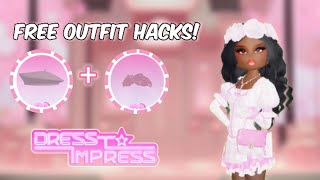 10 NON VIP DRESS TO IMPRESS OUTFIT HACKS THAT COULD MAKE YOU WIN! | Roblox Dress To Impress
