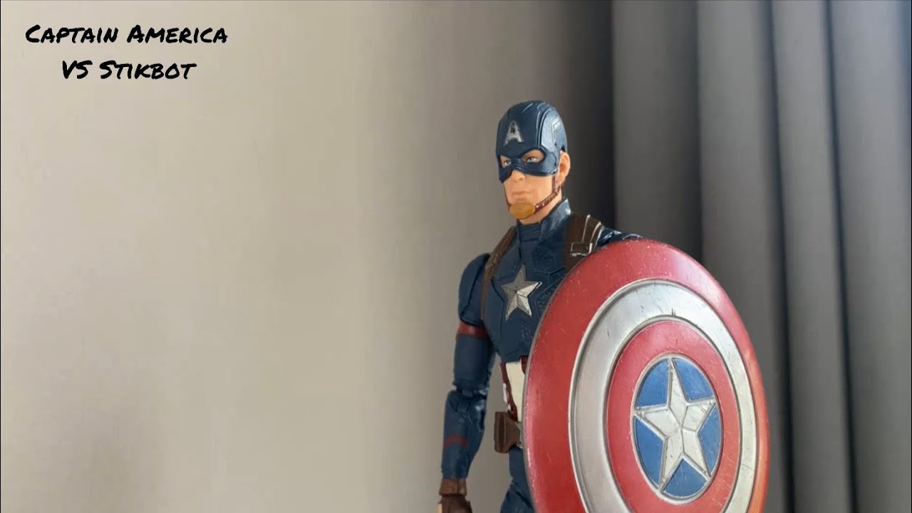 Captain America VS Stikbot (50 subscriber special!)