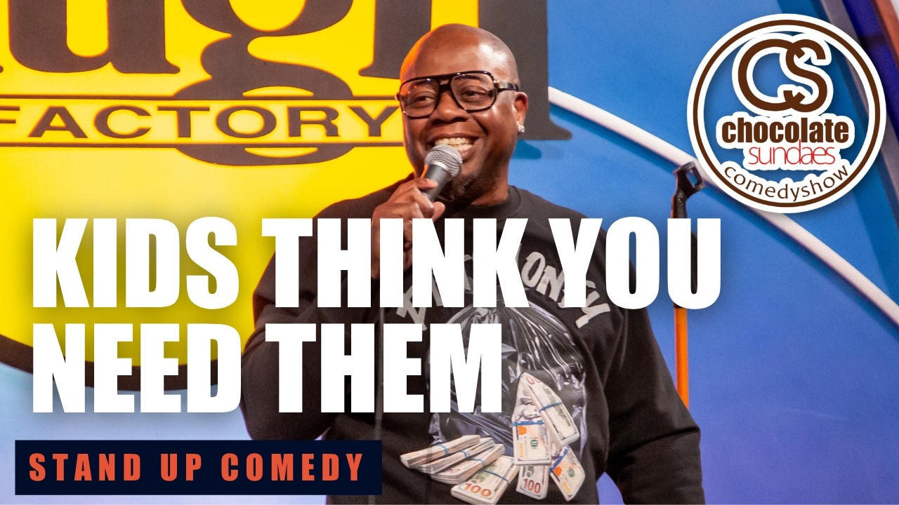 ⁣Kids Think You Need Them - Comedian Adrian Washington - Chocolate Sundaes Stand Up Comedy
