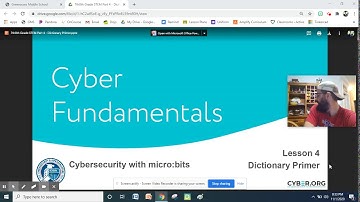 7th/8th Grade STEM - Part 4 (Dictionary Primer) - Programing With the Microbit and Python