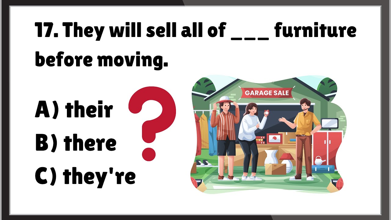 Their vs There and They're - Confusing Words - YouTube