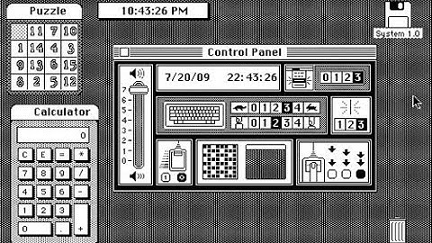 classic Mac OS ( Macintosh system software 0.1 ) May 1984