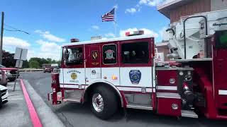 Progress Fire Company Truck 32 responding to a Fire Alarm!