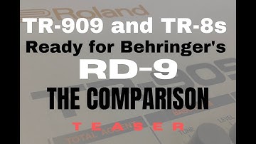 TR-909 is ready for the RD-9 (teaser)