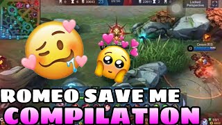 Romeo Save Me Compilation || TIKTOK MLBB