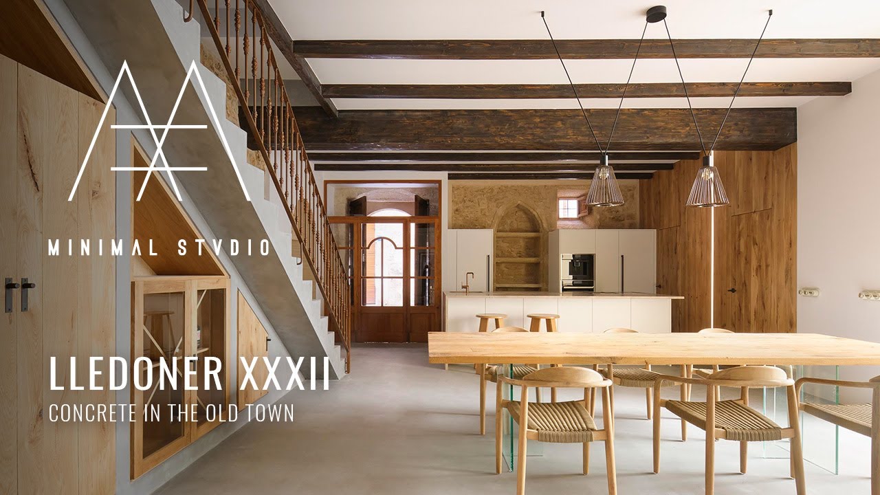 Lledoner XXXII Concrete in the Old Town | Minimal Studio